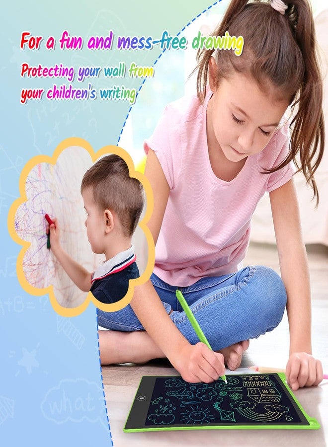 TECJOE 2 Pack LCD Writing Tablet, 10 Inch Colorful Doodle Board Drawing Tablet for Kids, Kids Travel Learning Toys Christmas Birthday Gifts for 3 4 5 6 Year Old Boys and Girls Toddlers - Image 5